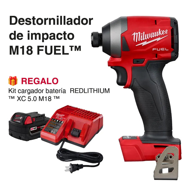 MILWAUKEE ATORNILLADOR   IMPACTO 1/4" 18V SOLO 2953-20